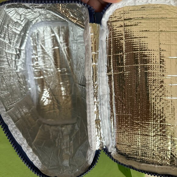 KATE SPADE PEACOCK FLORAL LUNCH TOTE + TUMBLER (SET):NWT - Picture 10 of 14